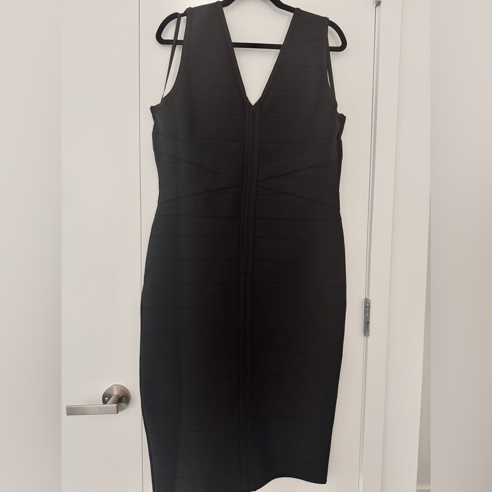Black Bandage Dress - Bodycon - Picture 3 of 5